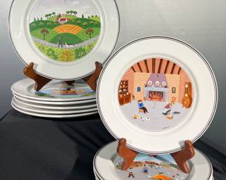 Villeroy & Bosch dinner and salad plates