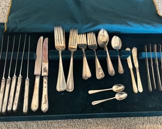 Sterling Silver Silverware Set