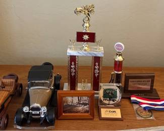 Model Car And Trophy Collection