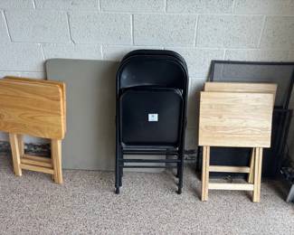 Card Tables, Tv Trays