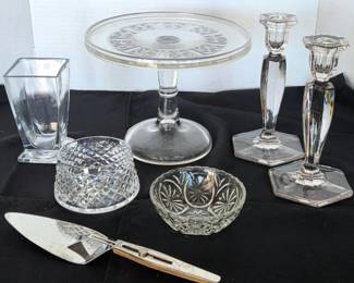 Cake Stand  Other Pressed Glass