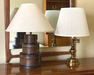 Pair Of Vintage Table Lamps