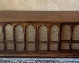 Vintage Zenith Record Player Media Cabinet