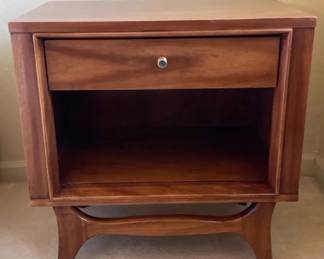 Vintage MidCentury Modern NightstandEnd Table