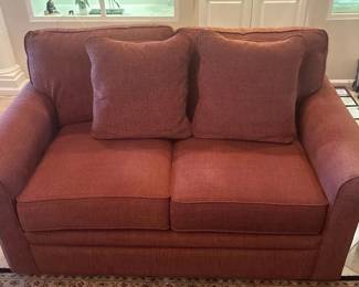 Red Loveseat
