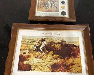 Framed Old West  The Vanishing American Coin Sets