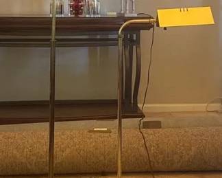 2 Gold Colored Lamps