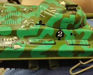 1950s Marx Litho tank