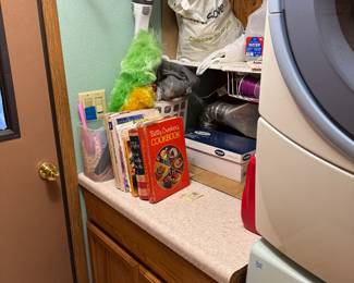 laundry room past kitchen