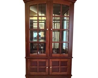Wooden China Cabinet