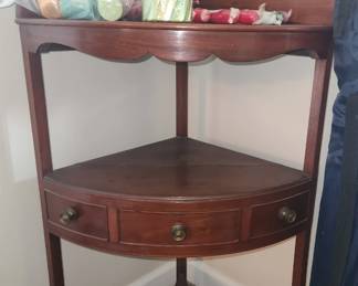 Vintage corner shelf