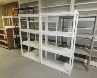 Assorted shelving