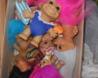Vintage troll collection
