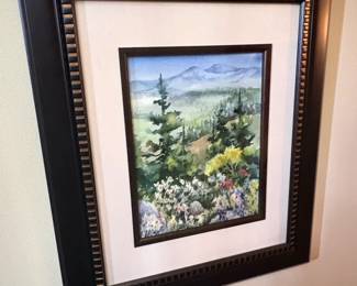 Pam Hostetler Original Landscape Watercolor