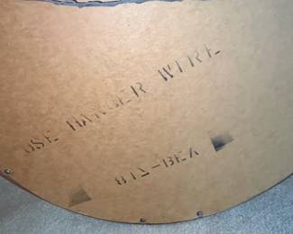 Vintage Ornate Oval Wall Mirror Intercraft Hollywood Regency Style third image