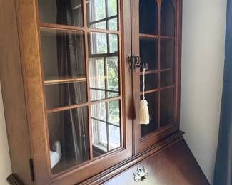 Jasper Cabinet Co. Traditional Secretary Desk with Hutch second image