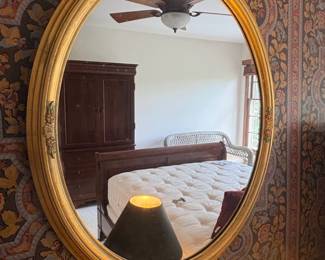The Uttermost Company Oval Wall Mirror Model P