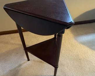 Bombay Company Triangular DropLeaf Table