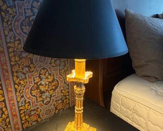 Neoclassical Style Candlestick Table Lamp second image