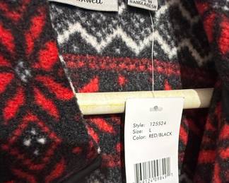 Jason Maxwell Fair Isle Fleece Jacket