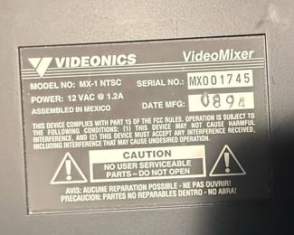 Videonics MX-1 Digital Video Mixer