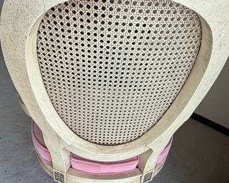 Henredon French Provincial Cane Back Armchair