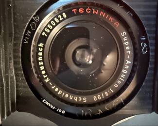 Linhof Technika Press Camera with Schneider Super-Angulon 90mm f/8 Lens