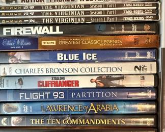 Assorted Classic Western & War Movie DVD Collection