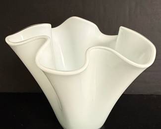 Huta Szkła Lucyna Polish Art Glass Vase