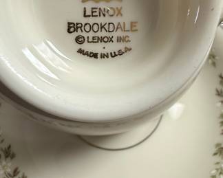 Lenox Brookdale Pattern Fine China Dinnerware
