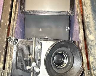 Graflex Speed Graphic 4x5 Press Camera with Schneider Lens