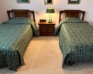 Colonial Revival Style Twin Bed Frames