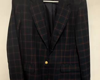 Pendleton Women's Plaid Wool Blazer