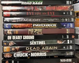 Action and Western Film DVD Collection