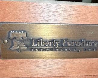 Liberty Furniture Grandpa's Cabin Oak Dresser and Mirror