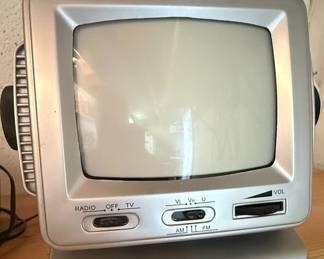 Electro Brand Model 321 Portable B/W TV and Radio