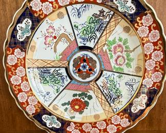 Vintage Shirokiya Imari Style Charger Plate
