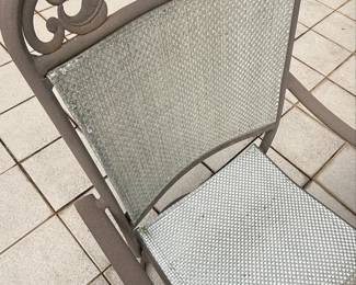 Hanover Fontana Tile Top Patio Dining Set Style