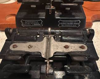 Griswold Film Splicer R-2 & R-3