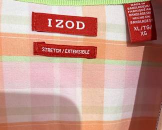 IZOD Women's Plaid Button-Down Shirt