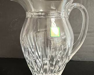 Marquis by Waterford Hanover Gold Crystal Pitcher