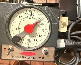 Time-O-Lite Professional Darkroom Timer Model P-59
