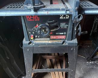 Craftsman 10-Inch Table Saw Model 137.221960