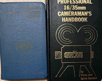 Vintage Cinematography Reference Books