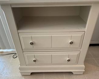 Vaughan-Bassett Cottage Collection White Nightstand