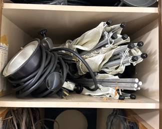 Vintage Photography Studio Lighting Equipment Lot