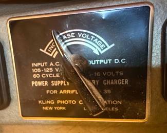Kling Photo Arriflex Power Supply & Battery Charger