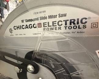 Chicago Electric 10-inch Compound Miter Saw