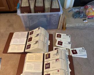 Golden Replicas of United States Stamps