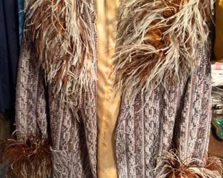 Jacket with faux fur